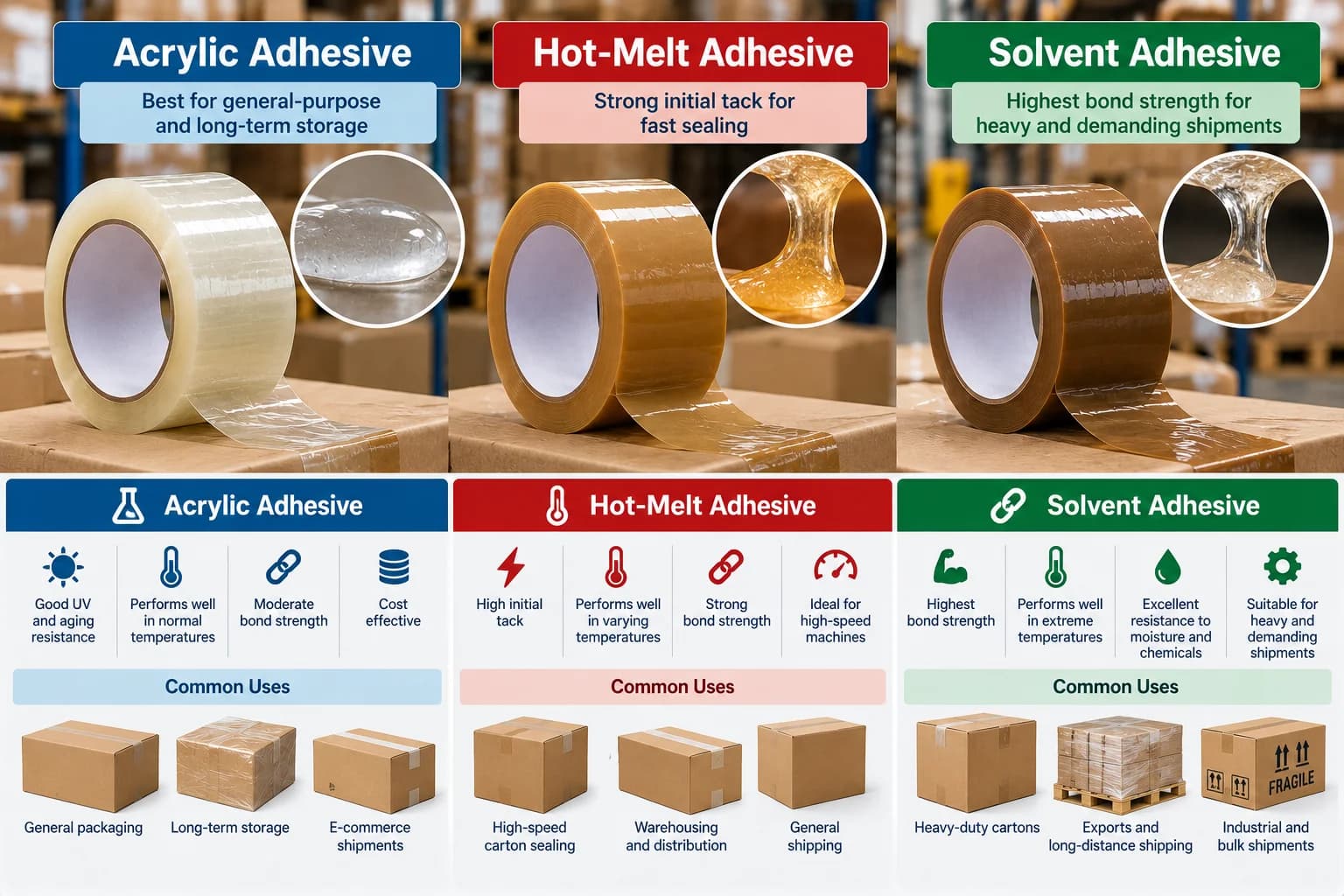 tape comparison