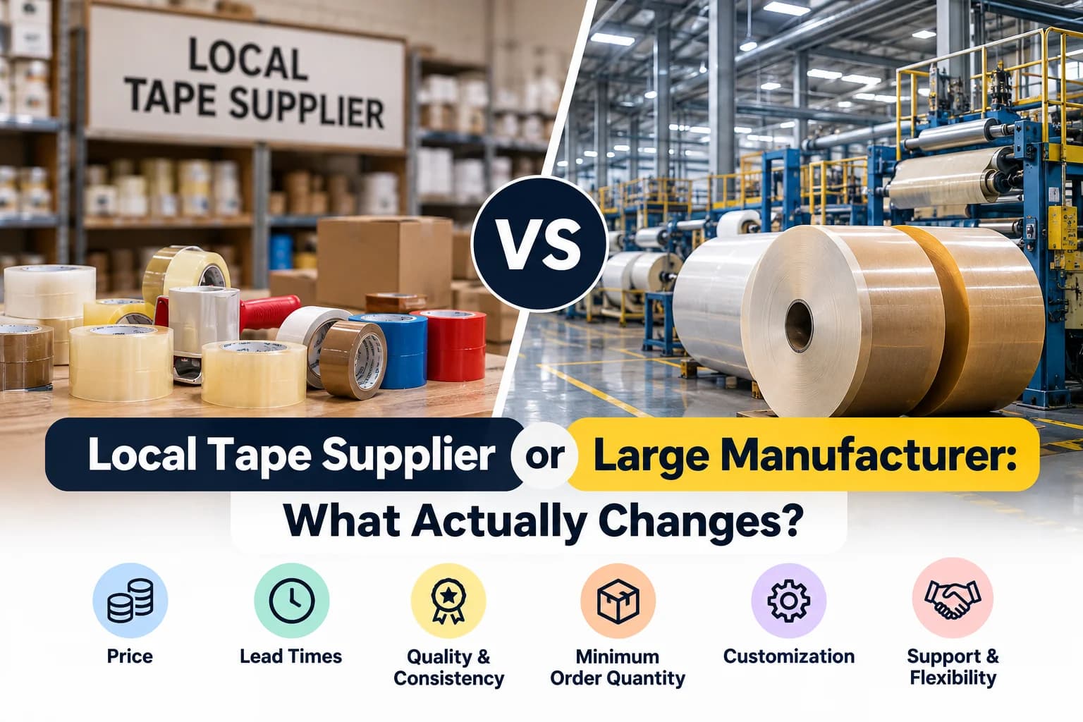 local vs large